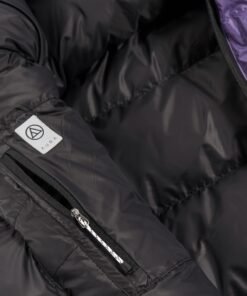 Bolsillo interior con cremallera del saco de dormir AR600 tipo momia
