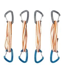 Set de 4 cintas express Phase Alpine Draw (4 Pack) Trango con mosquetones ligeros y cintas Dyneema de 60 cm