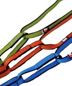 Multi Chain Lhotse en colores verde, rojo y azul con diseño de bucles reforzados