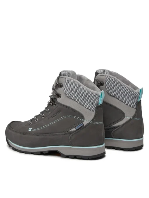 Botas Trezeta Velvet W'S WP para mujer, vistas trasera y lateral exterior