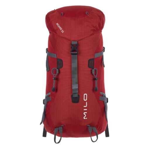 Mochila trekking Mgarr 35L de Milo - Compacta y resistente para alpinismo y senderismo