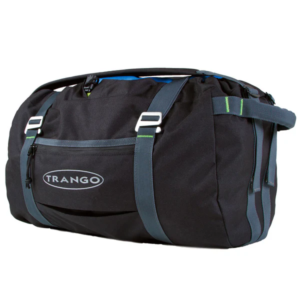 Bolsa portacuerdas Trango Antidote de 25L en color negro con correas ajustables y bolsillo exterior