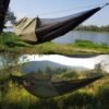 Hamaca BushBed Oliva con mosquitera integrada