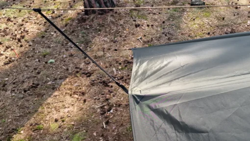 Toldo Camping Bushmen EASY Tarp 3x3 | Ligero, Resistente y Listo para Usar - Imagen 9