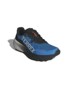 Zapatilla Adidas Terrex Agravic 3 azul con diseño frontal