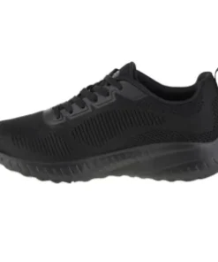 zapatillas Skechers mujer negras vista lateral interior