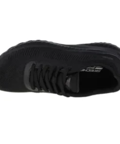zapatillas Skechers mujer negras vista superior con plantilla Memory Foam