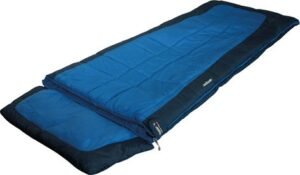 saco de dormir camping Camper High Peak extra ancho rectangular 4 estaciones
